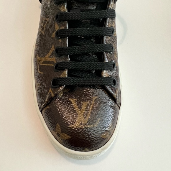 Louis Vuitton LV Monogram Frontrow Sneaker Brown - Picture 4 of 16